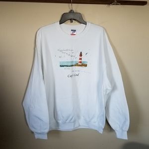 Cape Cod Lighthouse Sweatshirt XL